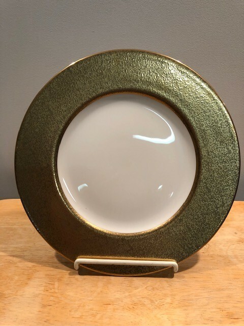 Donna Karan Gold Dust Dinner Plate.  NEW.