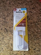 Safety 1st Cabinet Slide Lock 2 in a Pack Baby Toddler Child Home Safety New 