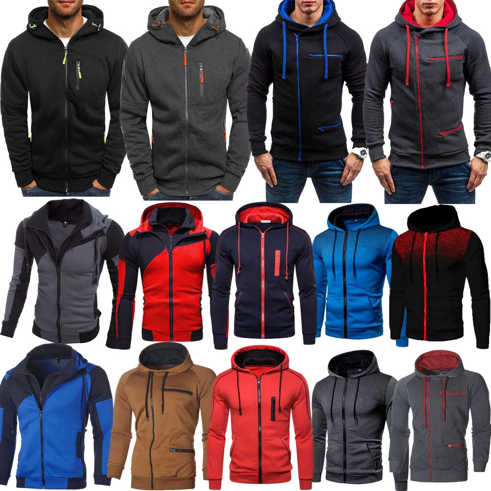 Mens sweat jackets sale