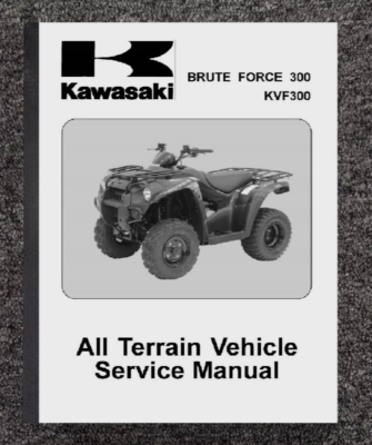 #ad #ad KVF300 ATV Service Repair Manual Fits Kawasaki Brute Force 300 4 Stroke 398 $30.97