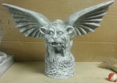 CONCRETE FIBERGLASS LATEX MOLD CHAINED GARGOYLE STATUE | eBay