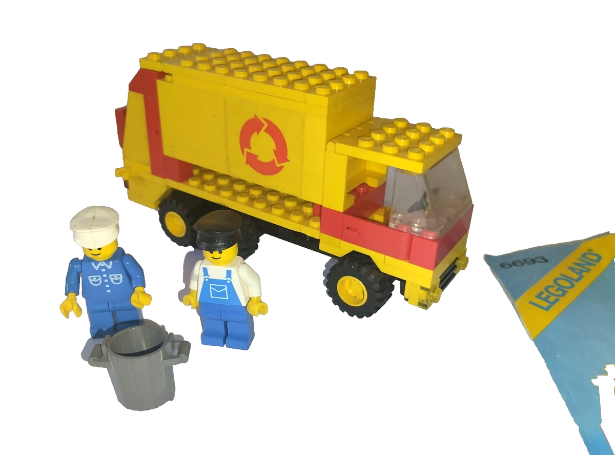 Truck Lego Giallo Set LEGO City 6669 CAMION NETTEZZA