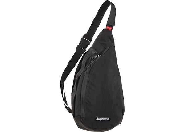 Taille OS   Sac à bandoulière Supreme noir sac noir 