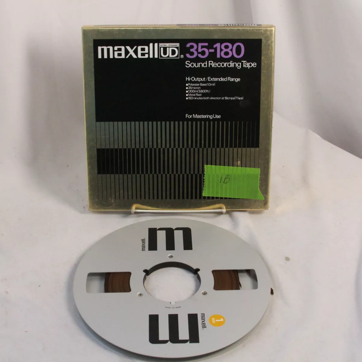 MAXELL UD XL 35-180B 10.5 METAL REELS SOUND