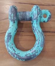 Crosby 45 Ton Shackle w/ 1-1/2" Screw Pin, lifting rigging heavy duty industrial