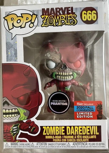 Funko POP! Zombie Daredevil #666 - Marvel Zombies - 2020 NYCC Official Sticker
