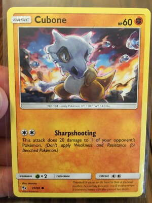 basic cubone pokemon card value Beefy Handmade This attack does 20 damage to that Pokemon Cubone Pokemon Cards Price Guide