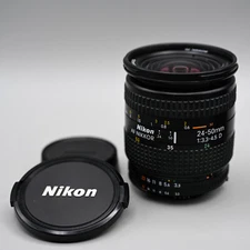 AF Nikkor 24-50mm 1.33-4.5 D  Wide angle Zoom Lens for Nikon Cameras