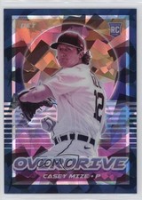2021 Panini Chronicles Overdrive Blue Ice Prizm 8/25 Casey Mize #17 nd3