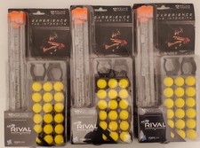 Lot of 3 18-Round Refill Packs 12-Round Magazine Nerf Rival Zeus MXV-1200