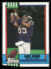 1990 Topps #60 Mark Bavaro New York Giants