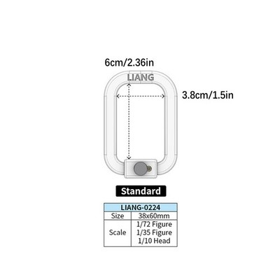 Universal Plastic 360° Rotating Model Work Holder Paint Handle Tool Accessories