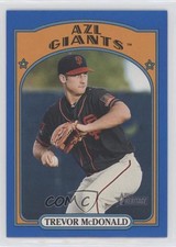 2021 Topps Heritage Minor League Edition Blue Border 95/99 Trevor McDonald 0qc1