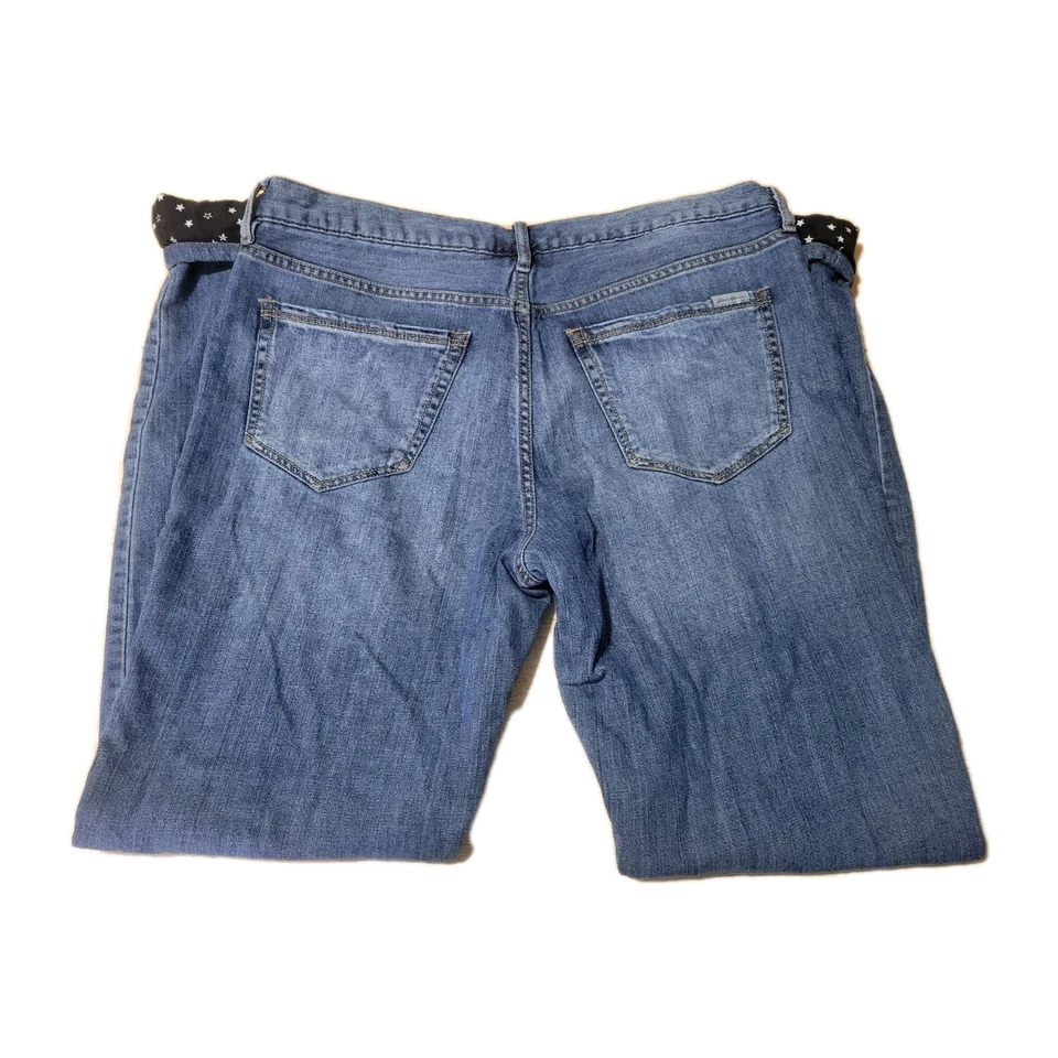 Eddie Bauer Pants Womens Flannel Lined T10 32x34 Boyfriend Relaxed Fit - Image 2 of 4