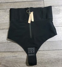 SHAPELLX High Waisted Thong Shapewear Short High Power Panty Tummy Control Sz XL