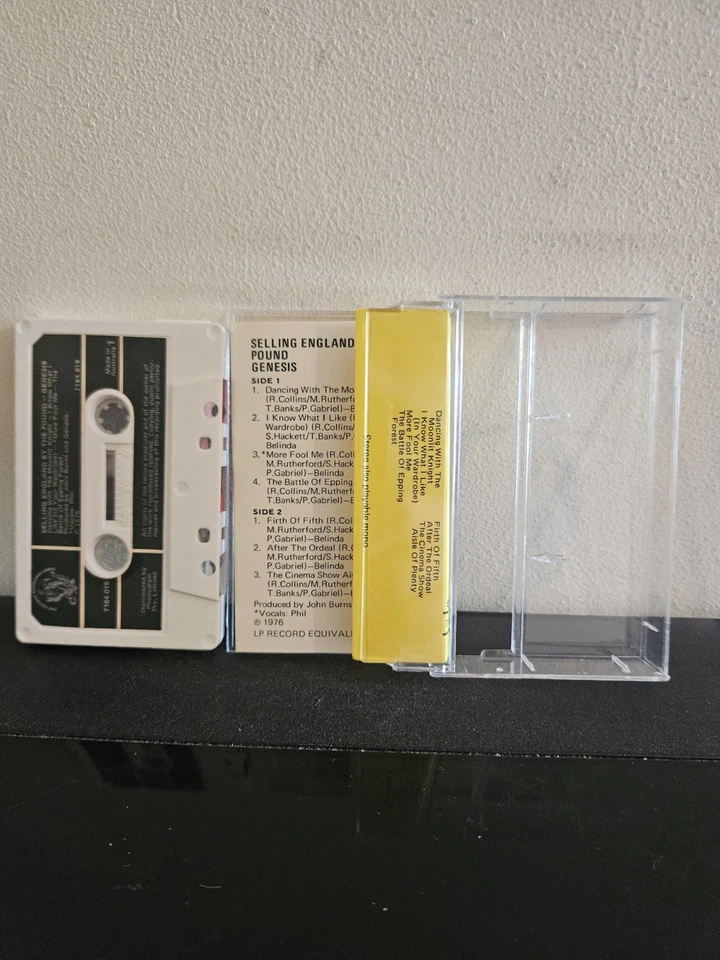GENESIS Selling England By The Pound 1976 CASSETTE TAPE RARE AUSTRALIAN REISSUE - Image 2 of 4