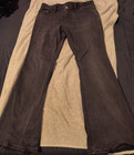 Lucky Brand Women’s Low Rise Flared Black Dark Wash Denim Jeans 5-Pocket Cotton — photo 1