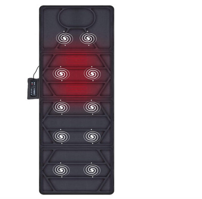 Snailax Massagematte mit Wärme - 10 Motoren Vibrationsmassage