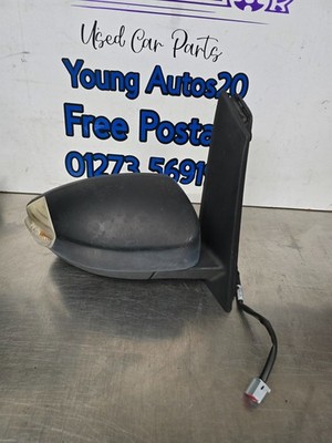 FORD C MAX MK2 11-15 DRIVERS SIDE OS SILVER WING DOOR MIRROR