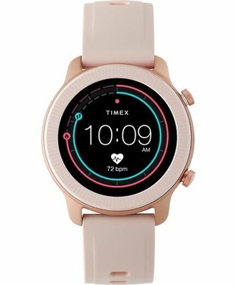 TIMEX Metropolitan R 42mm Smartwatch Pink Silicone Strap Women's Watch TW5M43000