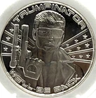 🔥1 oz .999 Fine Silver Round "Trumpinator" We'll Be Back Hasta La Vista Biden