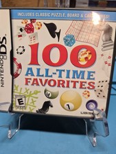 100 All-Time Favorites Nintendo DS, 2009 DS Case  Manual Only
