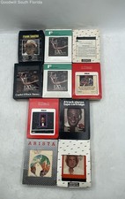 Vintage Mixed Collection 8-Track Cartridge Tapes Box Lot Of 10 Pieces
