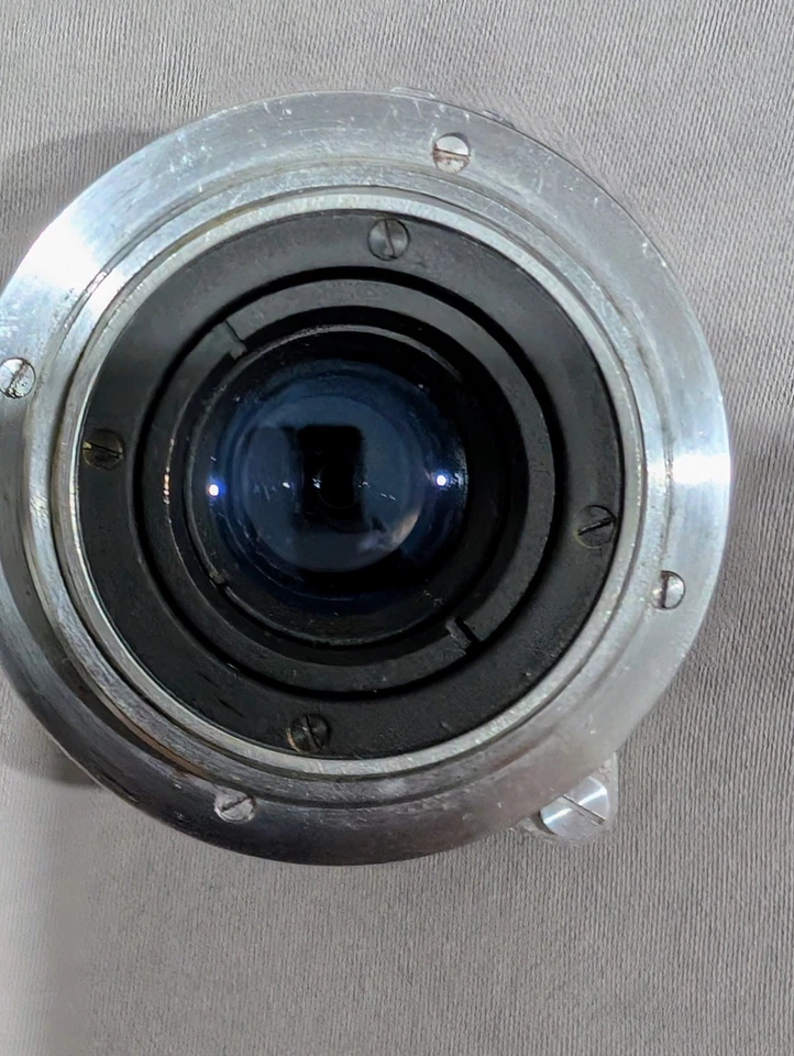 LENTE CANON SERENAR 35MM F2.8 LEICA LTM39 CON ESTUCHE VISOR Foto 4 de 4