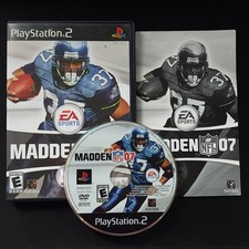 Madden NFL 07 PS2 CIB NTSC-U/C Tested