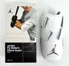 Nike Jordan Fly Batter's Elbow Guard Adult Men's White/Cool Grey/Metallic Silver