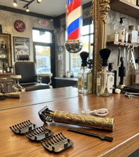 Vintage T9 Beard Trimmer Dragon Hair Clipper Cordless Rechargeable Men