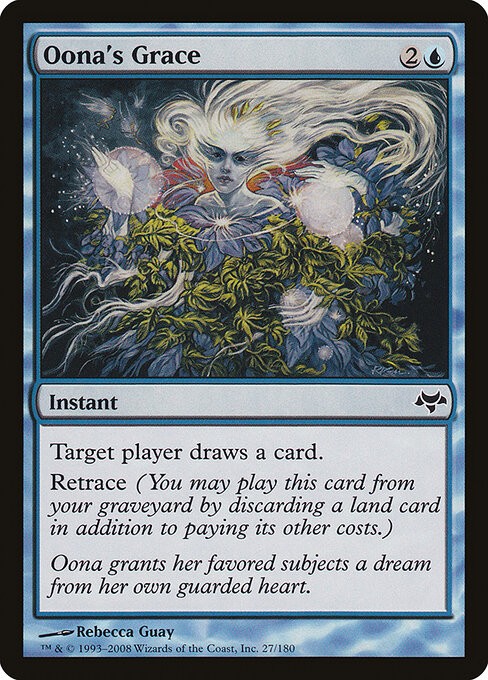 Oona's Grace NonFoil Eventide 27 NM MTG
