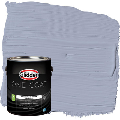 Glidden Interior Paint Premiumr Purple/Lilac Time One Coat Eggshell 1-Gallon