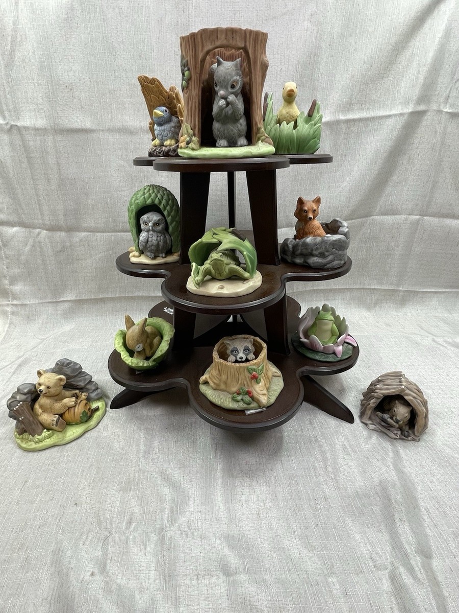 VTG Franklin Mint Woodland Surprises Lot of 11 Jaqueline B. Smith