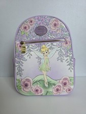 Her Universe Disney Peter Pan Tinker Bell Wisteria Mini Backpack NEW