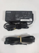 Lot of 22~  Lenovo 90W 20V 4.5A Yellow Square Tip AC Adapter Charger & Cord
