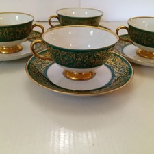 Furstenberg Porcelain Indiana Antique Ceramic & Porcelain Cups