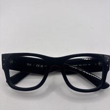 New RAY-BAN MEGA WAYFARER Eyeglasses RB 0840V 2000 51-21 145 Shiny Black Frames