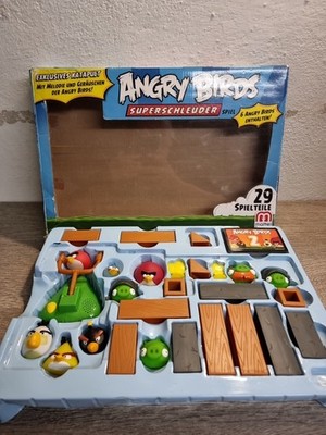 Angry Birds Superschleuder - Mattel - Rarität Sound 2000er Spiel Karten, X9272