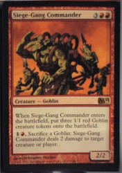 Siege-Gang Commander - 157 - Magic 2010 (M10)