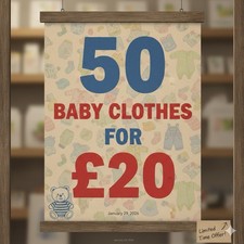 Reseller Bundles - Baby Items - 50 Items &pound;20 - Grade A-C Great Money Maker