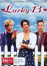 Lucky 13 Brad Hunt -Rare DVD Aus Stock Comedy New Region 4