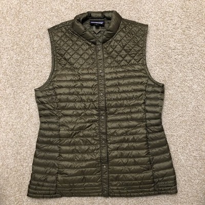 Patagonia Women s Coastal Valley Down Vest Dark Green Small