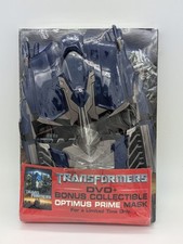 Transformers - with Bonus Collectible Optimus Prime Mask DVD RARE New Sealed