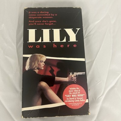 Lily Was Here (1989) VHS Tape   Dutch Crime Drama Cult Film Candy Duffer Rare