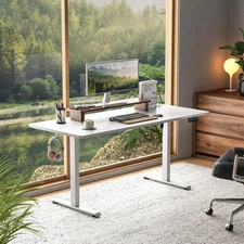 Electric Sit-Stand Desk with Cable Management – Easy Assembly & Ergonomic Design