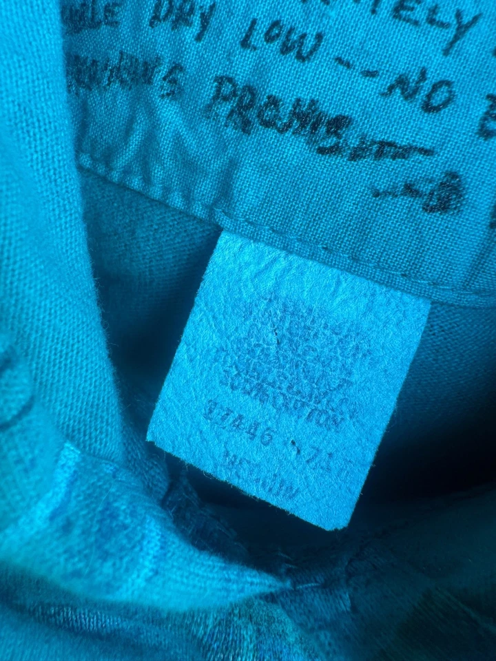 Sudadera Active Culture MIX Manga Larga Azul/Verde Con Capucha 100% Algodón Talla M Foto 4 de 4