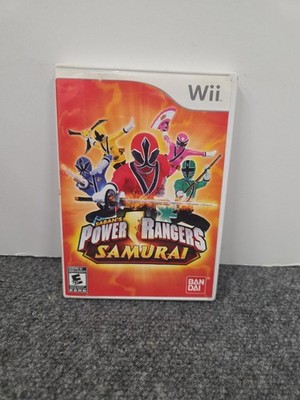 Power Rangers Samurai Nintendo Wii Game Complete With Manual 