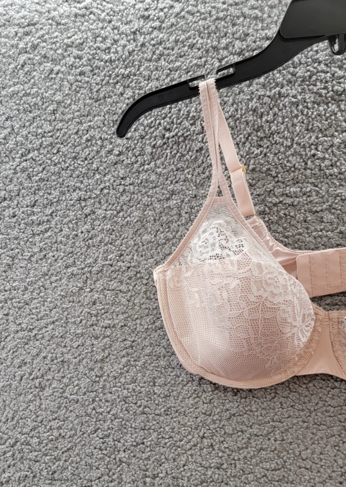 Sujetador con aros NATORI Graceful Full Fit Balconette Contour para mujer 36D rosa beige Foto 3 de 4