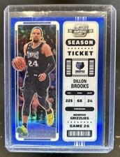 2022-23 Panini Contenders Optic Dillon Brooks Blue #/99 Grizzlies
